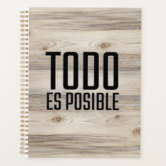 すべては可能 Motivational Notebook プランナー手帳