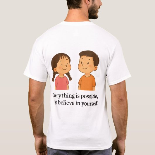 すべては可能 Tシャツ (裏面)