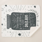 すべては夢から始まります シェルパブランケット (正面(横))