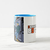 すべては大丈夫V1コーヒーマグ ツートーンマグカップ (中央)