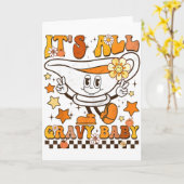 すべては最高のベイビーシャツ レトロ グルーヴィー ハッピーサン カード (黄色い花)