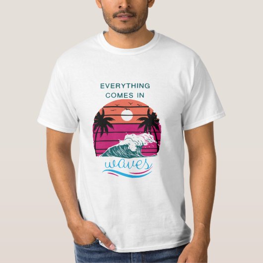 すべては波のようにやってくる Tシャツ (正面)