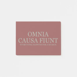 すべては理由-ライトのために起こります ポストイット