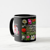 すべては私の庭の世界のマグによくあります マグカップ (正面左)