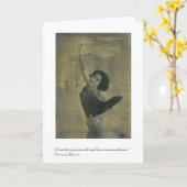 すべては私を放します カード (黄色い花)