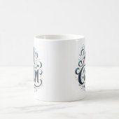 すべては穏やかなクリスマスコーヒーマグ コーヒーマグカップ (中央)