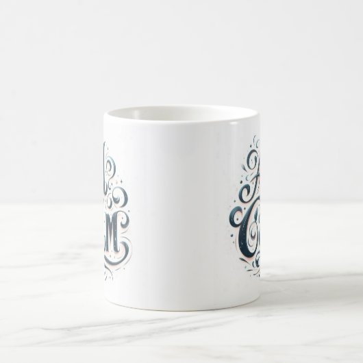 すべては穏やかなクリスマスコーヒーマグ コーヒーマグカップ (中央)