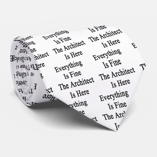 すべては素晴らしいです建築家ここにあります ネクタイ (ロール)