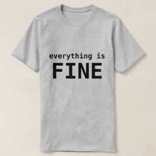 すべては素晴らしいです Tシャツ