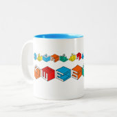 すべては素晴らしいマグです ツートーンマグカップ (正面左)