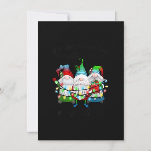 すべては素晴らしランチレディーメリークリスマスクリスマス 招待状 (正面)