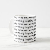 すべては良いです コーヒーマグカップ (正面左)