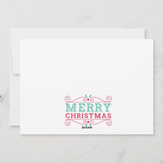 すべては鳥のクリスマスカードと穏やか及び明るいです シーズンカード (裏面)