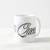 すべては"クーポンの女王"のコーヒー・マグに呼びます コーヒーマグカップ (正面右)