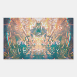 すべては-ステッカーを完全に開いています 長方形シール