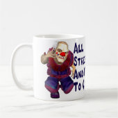 すべては…重点を置きました マグカップ (左)