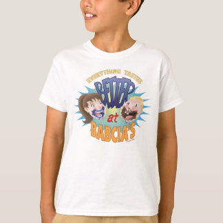 すべてはBabciaでよりよく味がします Tシャツ