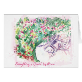 すべてはRosieカードの上のCominです