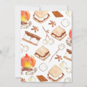 すべてはS'moreおもしろいシャワー 招待状 (裏面)