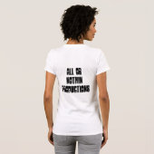 すべてまたはNOTHINのベビー Tシャツ (裏面フル)