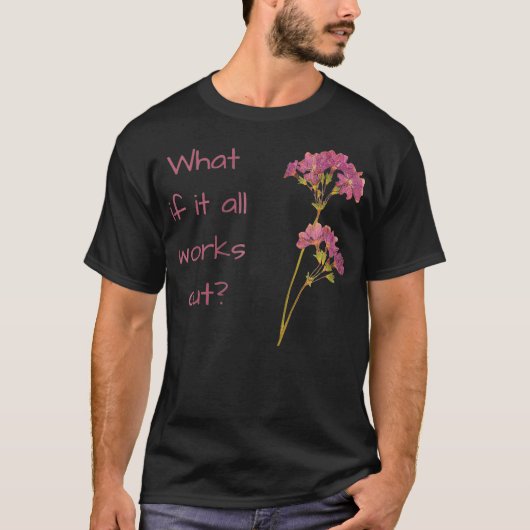 すべてもしがZipで動作するもの Tシャツ (正面)