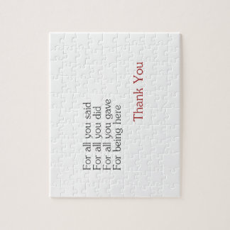 すべてをありがとう ジグソーパズル