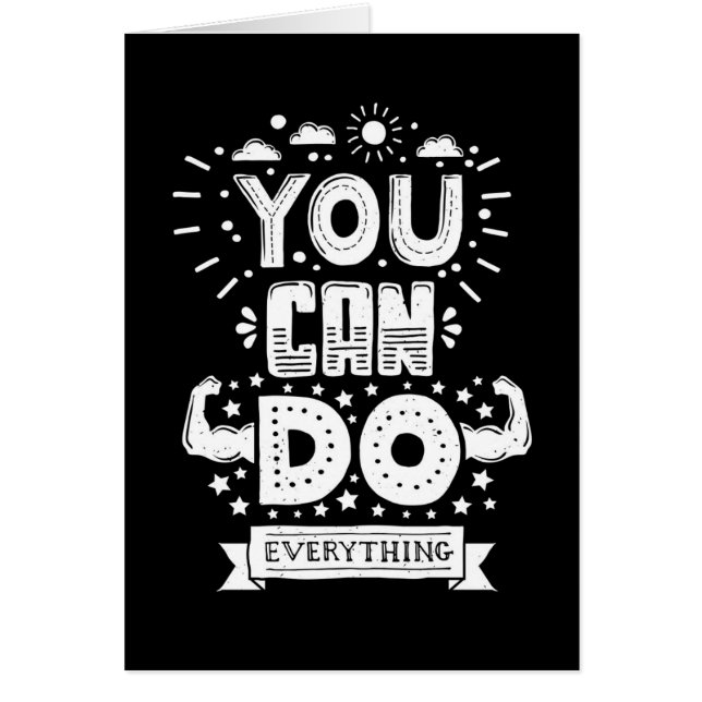 すべてをすることができます (正面)