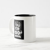 すべてをすることができます ツートーンマグカップ (正面左)