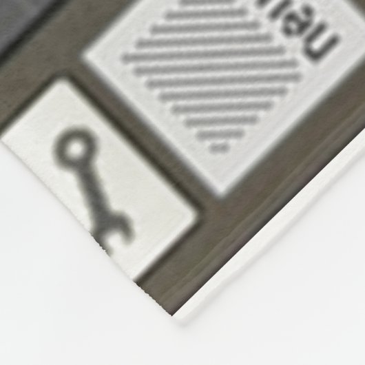 すべてを一面をおおってもらうハムオペレータのため フリースブランケット (角)