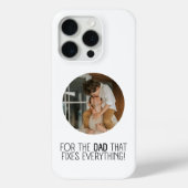 「すべてを修正するパパのために Case-Mate iPhoneケース (裏面)