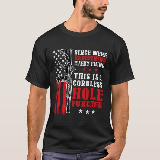すべてを再定義し、これがワイヤレスホールである Tシャツ (正面)
