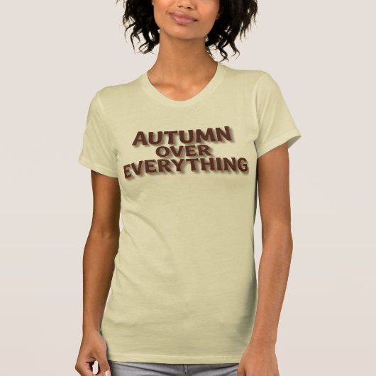 すべてを包む秋 Tシャツ (正面)