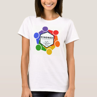 "すべてを受け入れて" 女性用ベーシックTシャツ Tシャツ