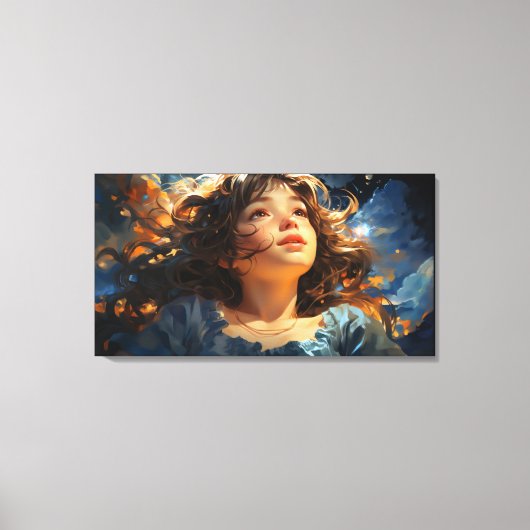 すべてを変える瞬間 キャンバスプリント (正面)