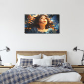 すべてを変える瞬間 キャンバスプリント (インサイチュ (寝室))