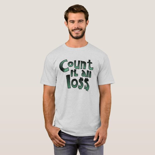 すべてを失う Tシャツ (正面フル)