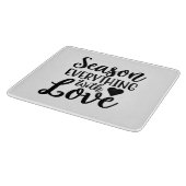 すべてを愛で味わう カッティングボード (角)