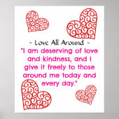 すべてを愛のまわりにす ポスター (正面)