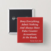 すべてを拒否 缶バッジ (正面&裏面)