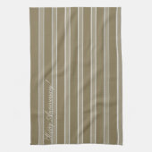 すべてを持つカップルへの記念日の願い キッチンタオル (縦)