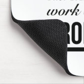 すべてを捨てて問題を解決しよう マウスパッド (コーナー)