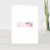 すべてを放棄 – エンパワメントやる気を起こさせるの詩 箔グリーティングカード (裏面)