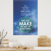 すべてを最高の引用文する ポスター (キッチン)