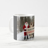 すべてを疑え コーヒーマグカップ (正面左)