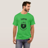 すべてを癒すキャンプのお友達 Tシャツ (正面フル)