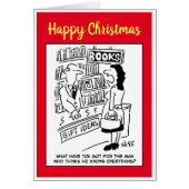 すべてを知っていると豪語するクリスマスの男のジョーク (正面)