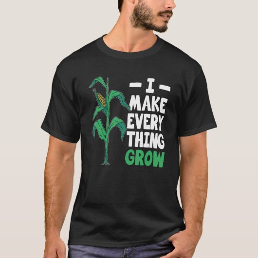 すべてを育てる農家の服と農場 Tシャツ (正面)