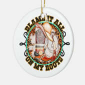 すべてを責める – 私のルーツ セラミックオーナメント (左)