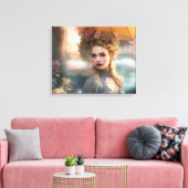 すべてを通して見るために…運傘 キャンバスプリント (インサイチュ (リビング))