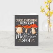 すべてキャンセル 新しいキノコのSt Foraを見つけた_ カード (黄色い花)